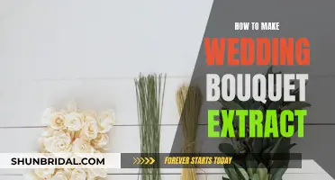 Creating a Wedding Bouquet Extract: A Step-by-Step Guide