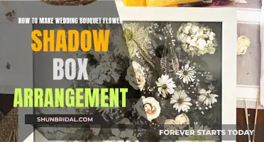 Preserving Wedding Bouquet Flowers: Shadow Box Arrangement Guide