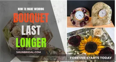 Keep Your Wedding Bouquet Fresh: Tips for Longevity