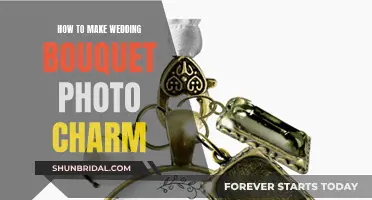 Creating a Wedding Bouquet Photo Charm: A Step-by-Step Guide