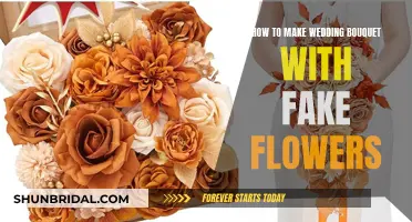 Creating a Beautiful Fake Flower Wedding Bouquet