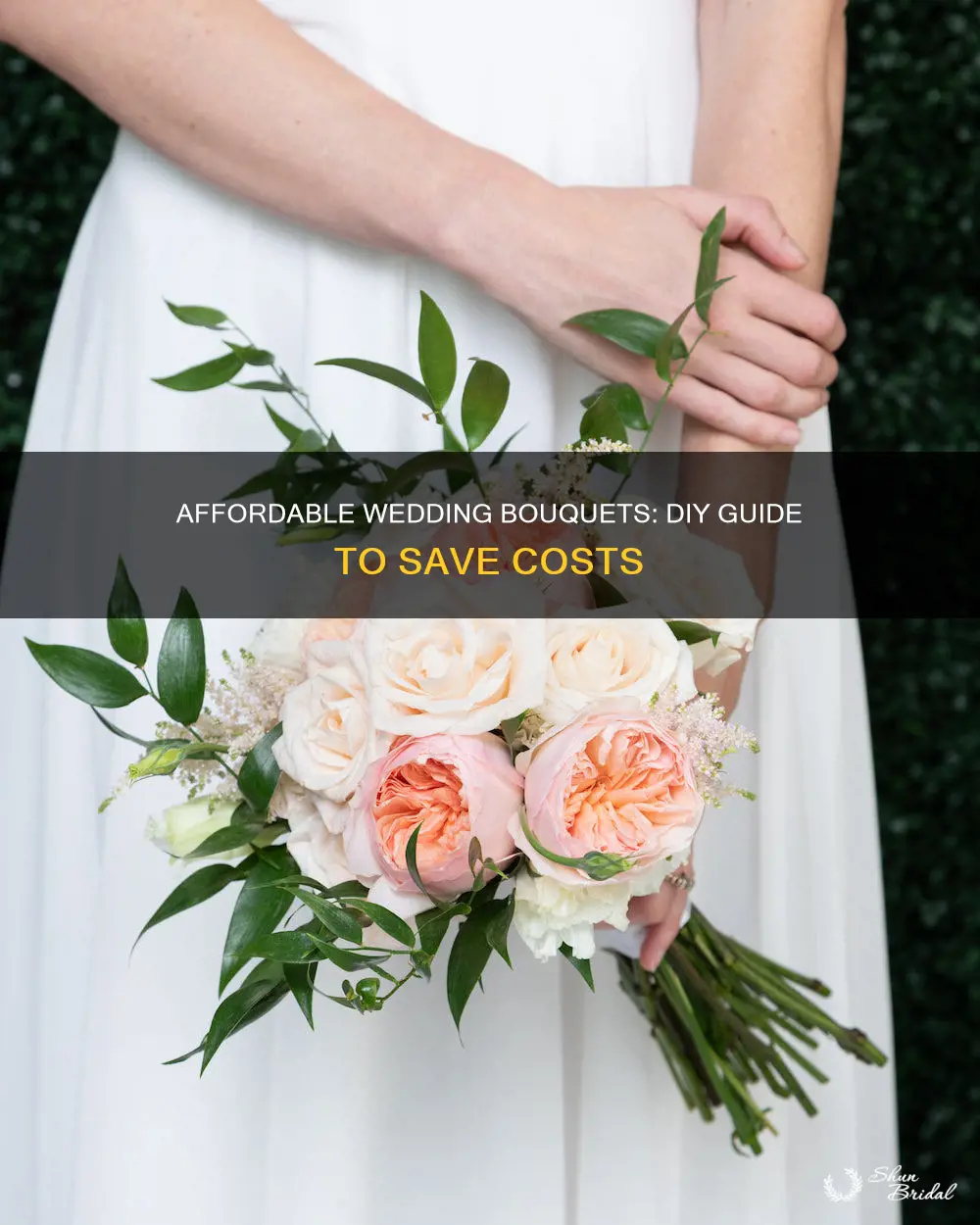 how to make wedding bouquets cheap