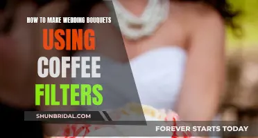 Crafting Wedding Bouquets with Coffee Filters: A Creative Guide