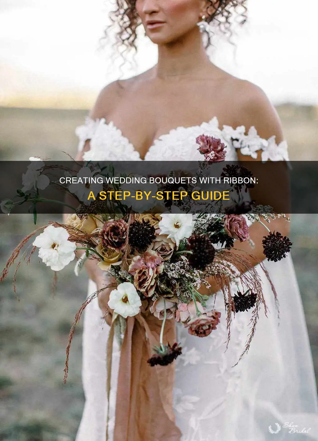 how to make wedding bouquets with ribbon