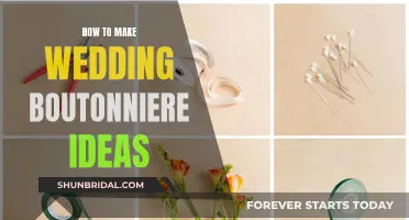 Creative Wedding Boutonniere Ideas for the Big Day