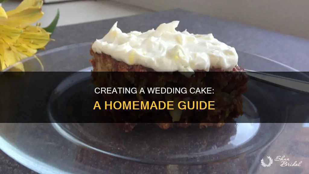 how to make wedding cake at home