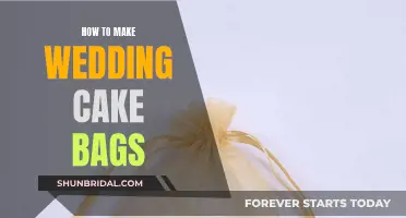 Creating Wedding Cake Bags: A Step-by-Step Guide