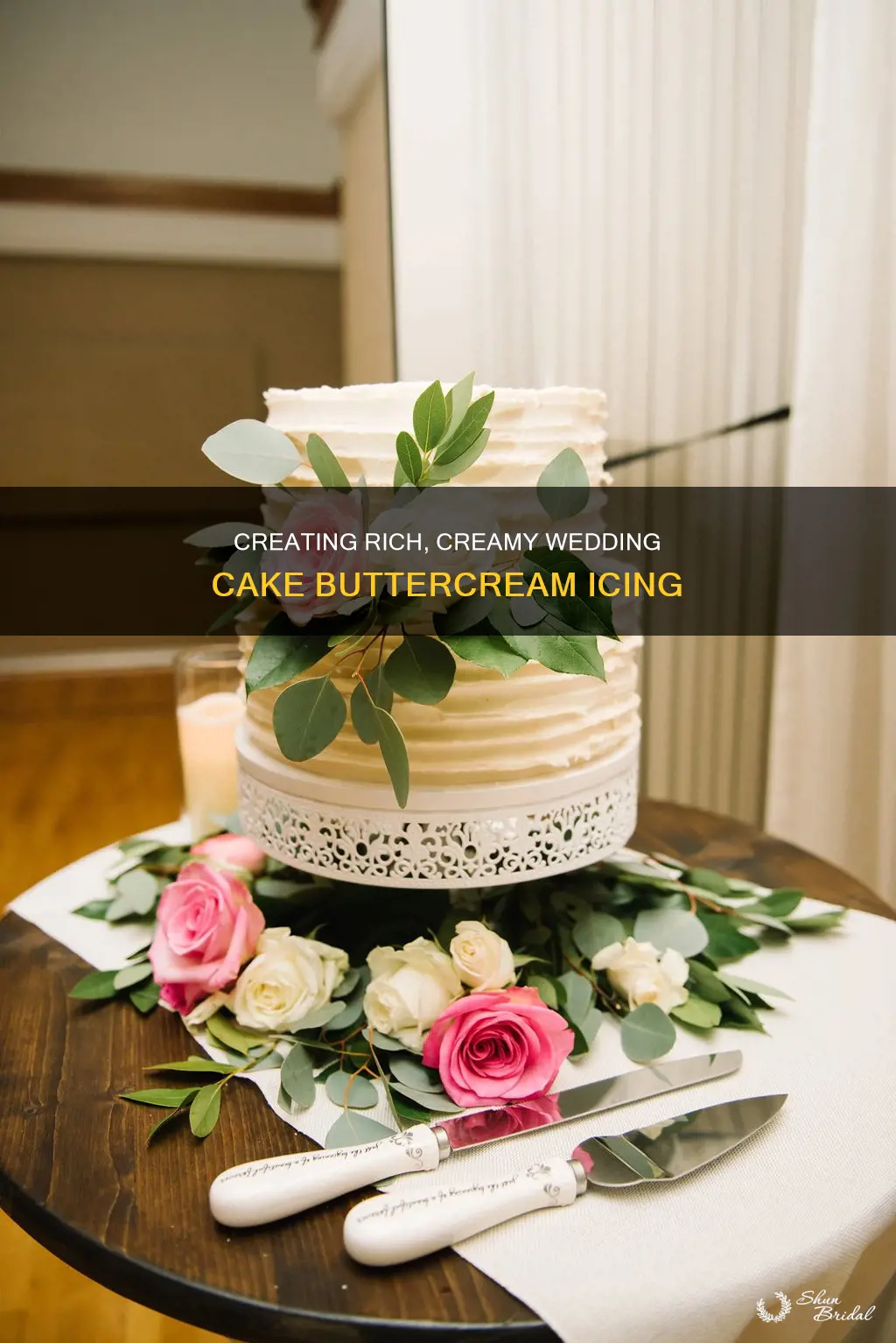 how to make wedding cake buttercream icing