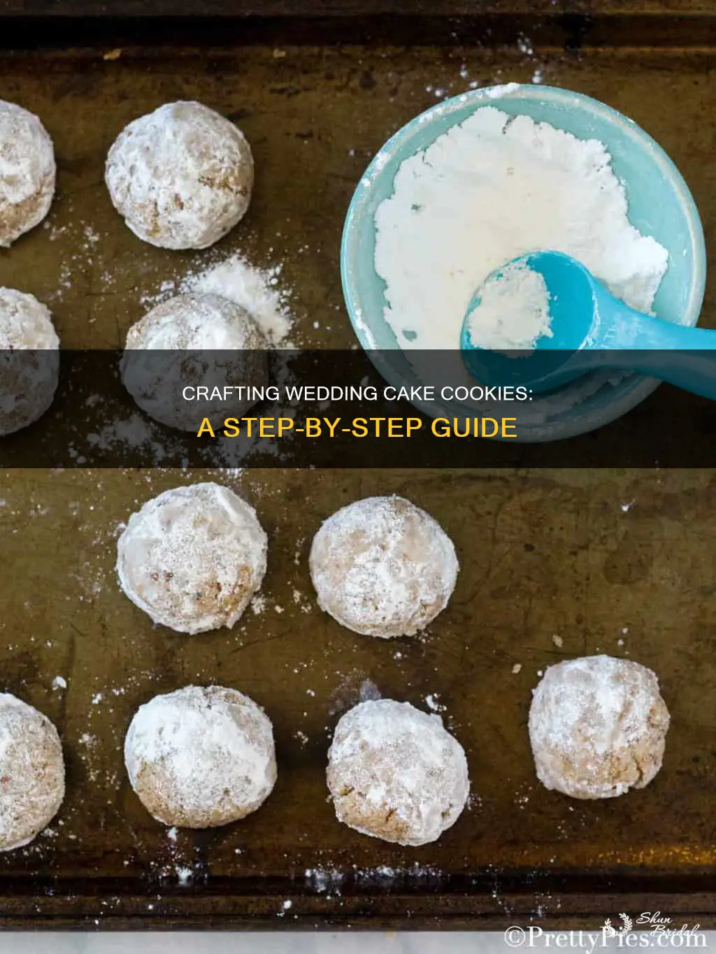 how to make wedding cake cookies