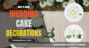 Creating Edible Wedding Cake Decorations: A Beginner's Guide