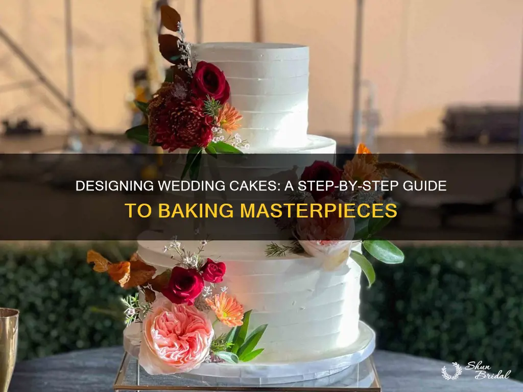 how to make wedding cake design