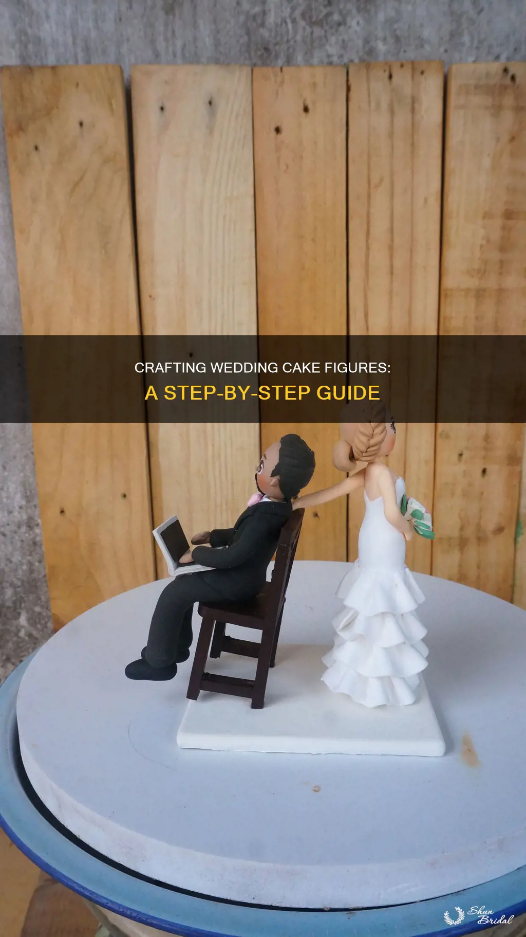 how to make wedding cake figures