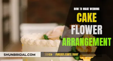 Creating Beautiful Wedding Cake Flower Arrangements