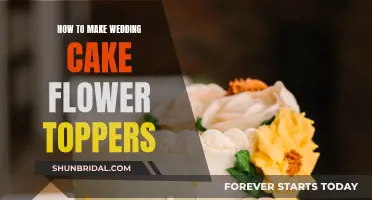 Creating Edible Wedding Cake Flower Toppers: A Step-by-Step Guide