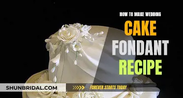 Creating Fondant Wedding Cake: A Step-by-Step Guide