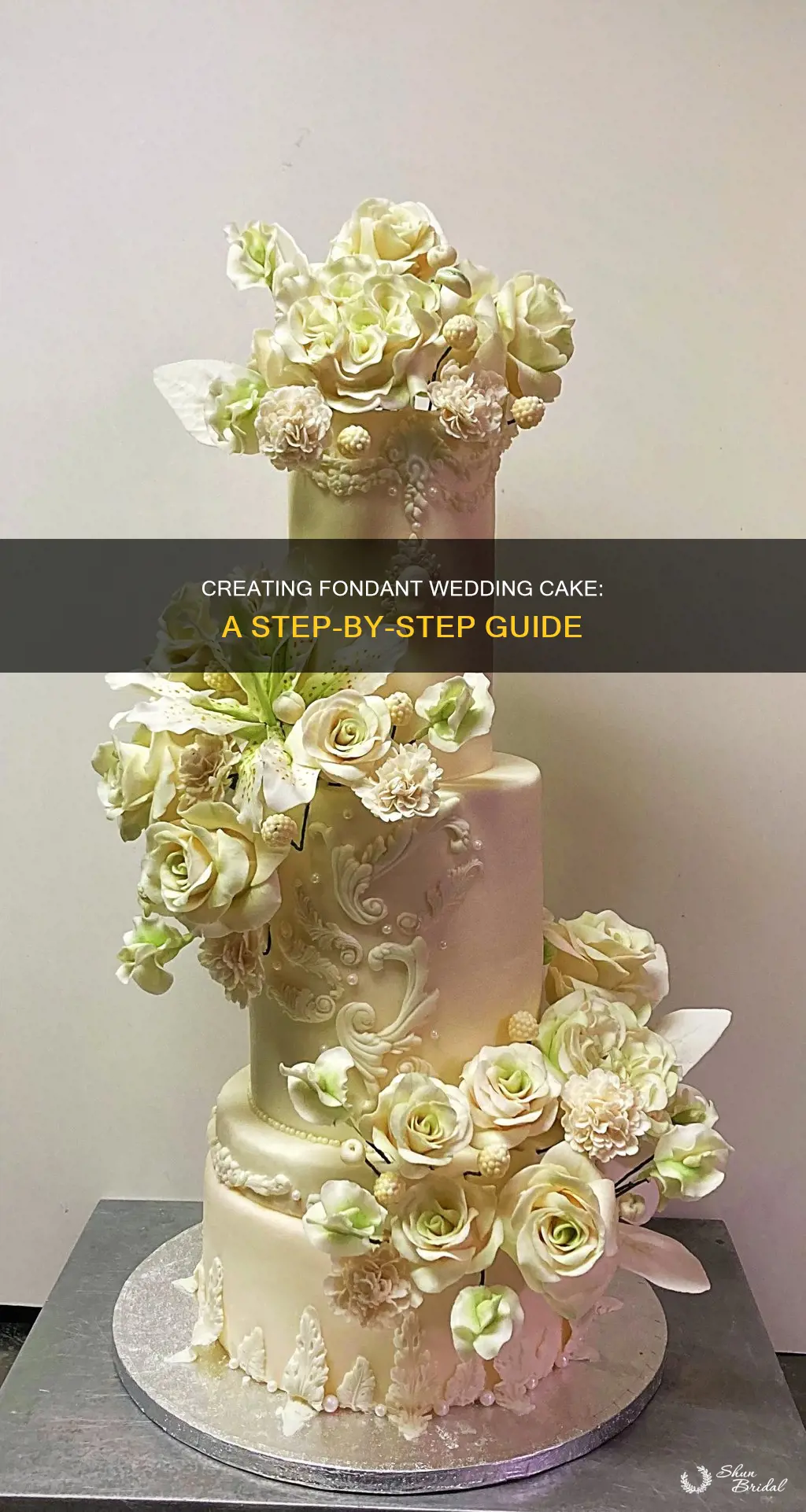 how to make wedding cake fondant recipe