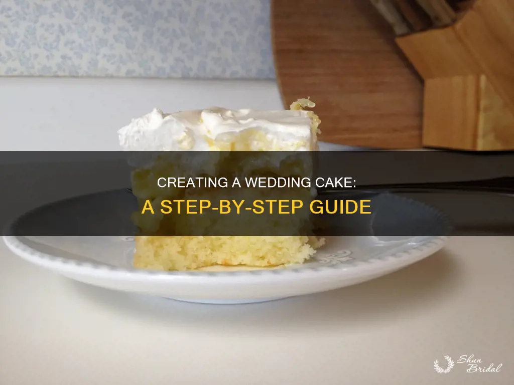 how to make wedding cake from scratch