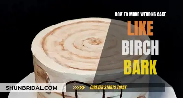 Creating Birch Bark Wedding Cakes: A Step-by-Step Guide