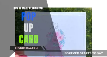 Creating a Wedding Cake Pop-Up Card: Step-by-Step