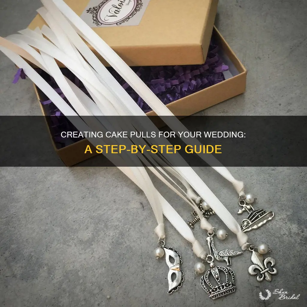 how to make wedding cake pulls