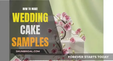 Creating Wedding Cake Samples: A Step-by-Step Guide