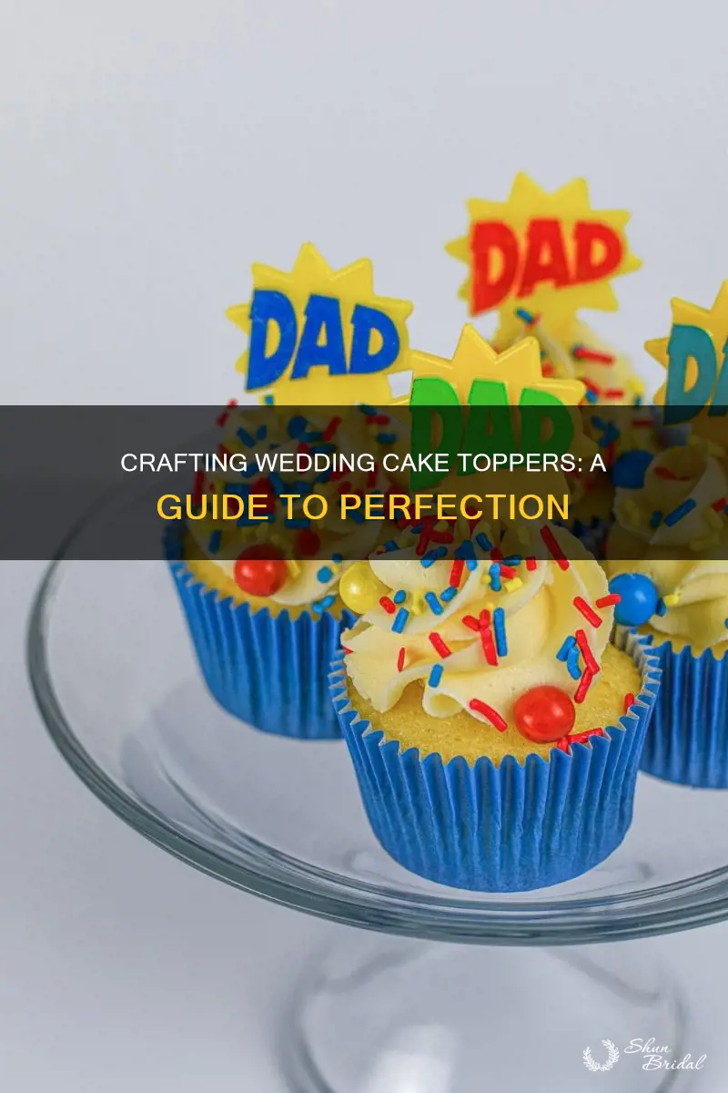 how to make wedding cake topper