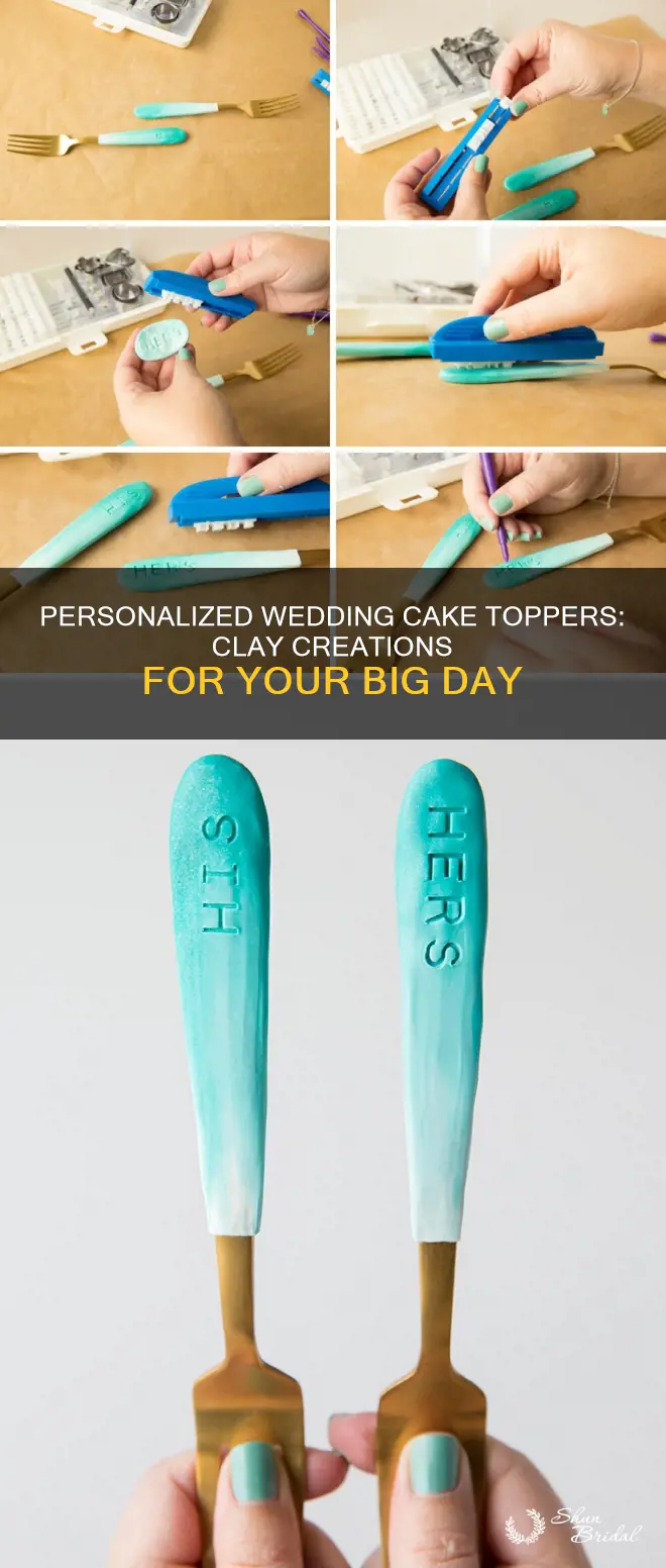 how to make wedding cake toppers clay