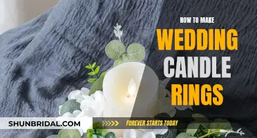 Creating Wedding Candle Rings: A Step-by-Step Guide