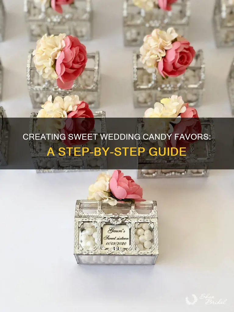 how to make wedding candy favors