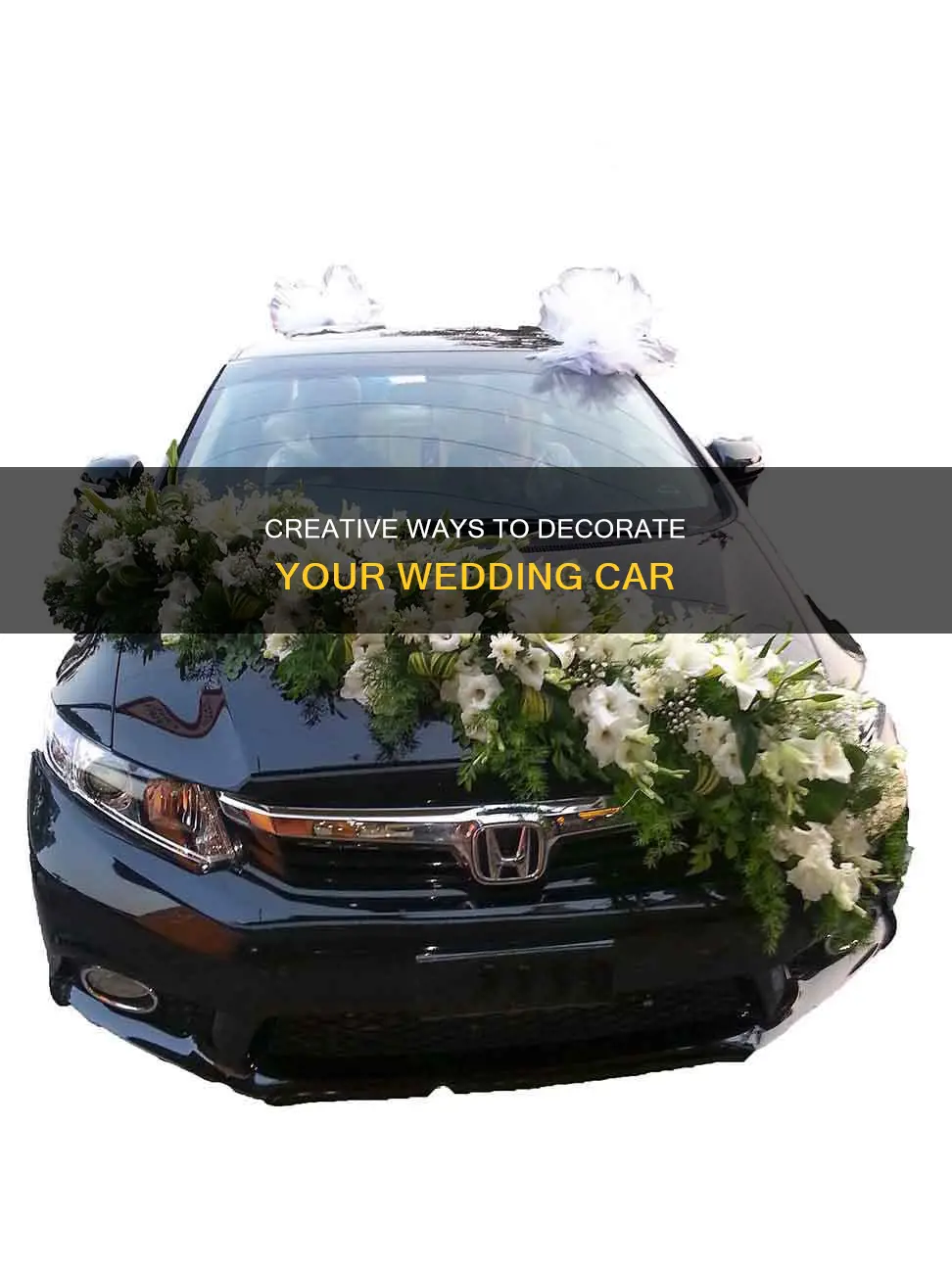 how to make wedding car decorations