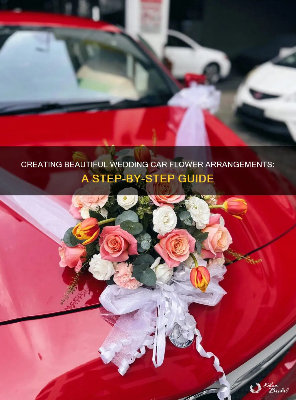 how to make wedding car flower arrangements