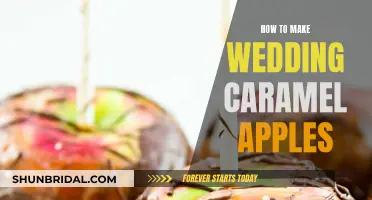 Caramel Apples for Weddings: A Step-by-Step Guide