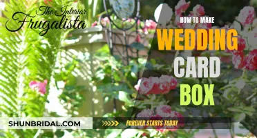 Crafting a Wedding Card Box: Creative DIY Ideas