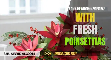 Creating Fresh Poinsettia Wedding Centerpieces: A Step-by-Step Guide