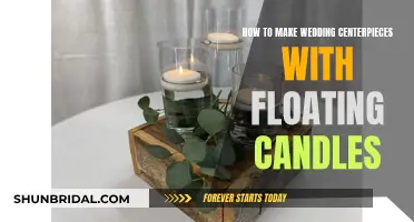 Floating Candles: DIY Wedding Centerpiece Ideas