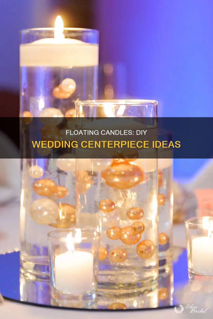 how to make wedding centerpieces with floating candles