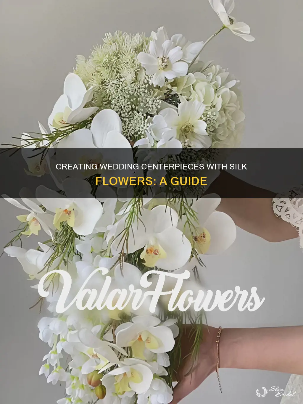 how to make wedding centerpieces with silk flowers