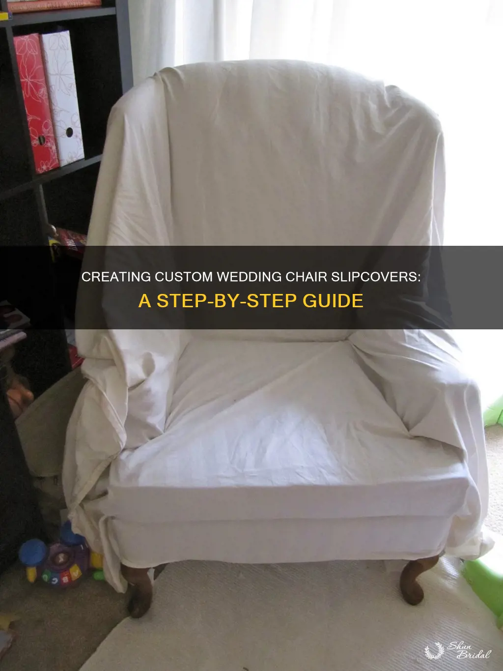 how to make wedding chair slipcovers