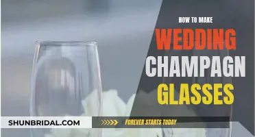 Crafting Wedding Champagne Glasses: A Step-by-Step Guide