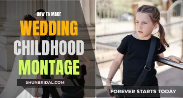 Creating Nostalgic Childhood Wedding Montages: A Step-by-Step Guide