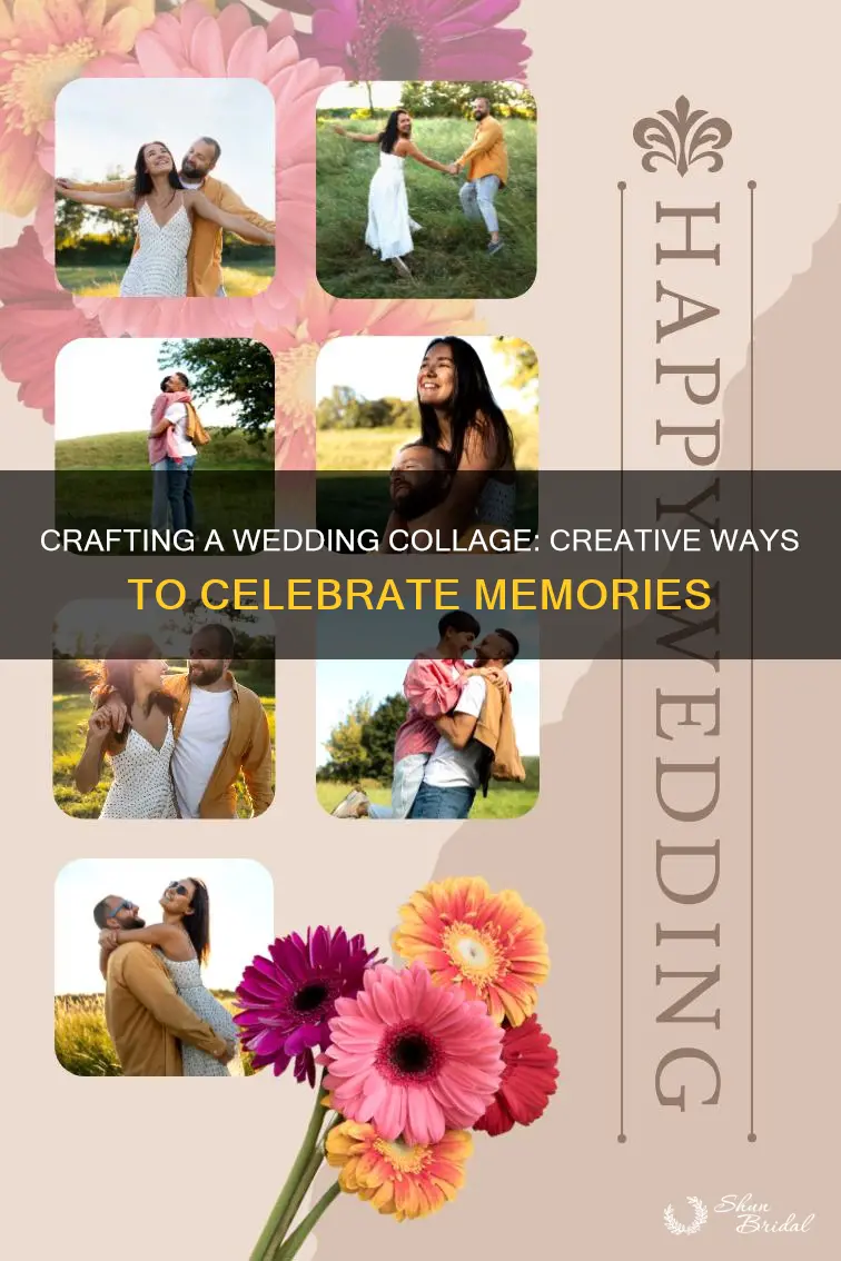 how to make wedding collage