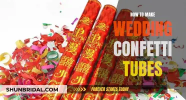 Creating Wedding Confetti Tubes: A Step-by-Step Guide