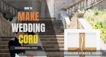 Creating a Wedding Cord: A Step-by-Step Guide