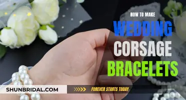 Creating Wedding Corsage Bracelets: A Step-by-Step Guide