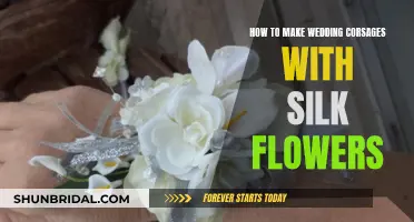 Creating Wedding Corsages: Crafting with Silk Flowers