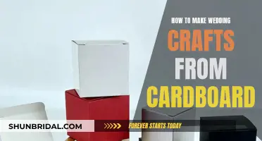 Crafting a Cardboard Wedding: Creative Ways to Use Cardboard