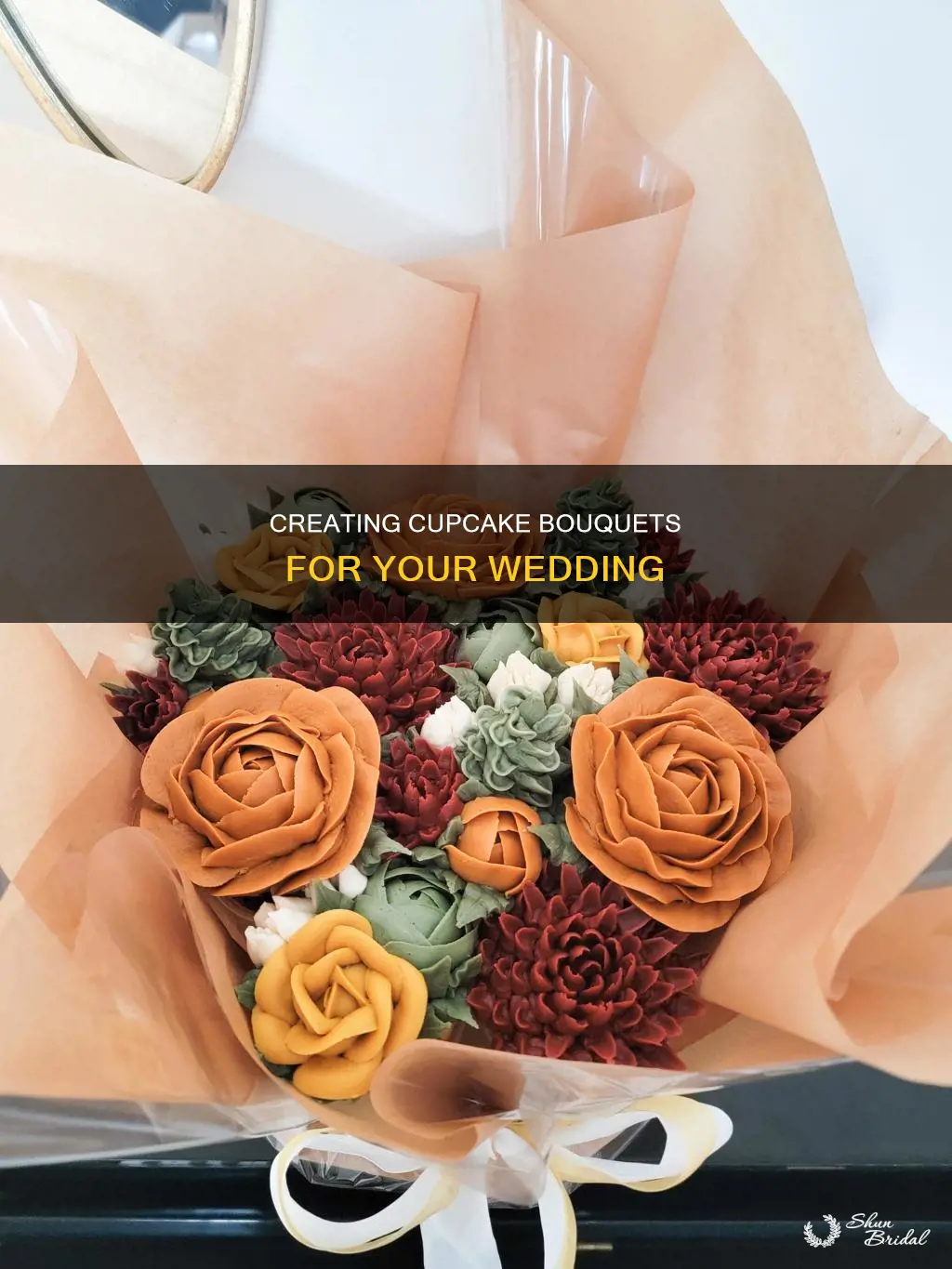 how to make wedding cupcake bouquets