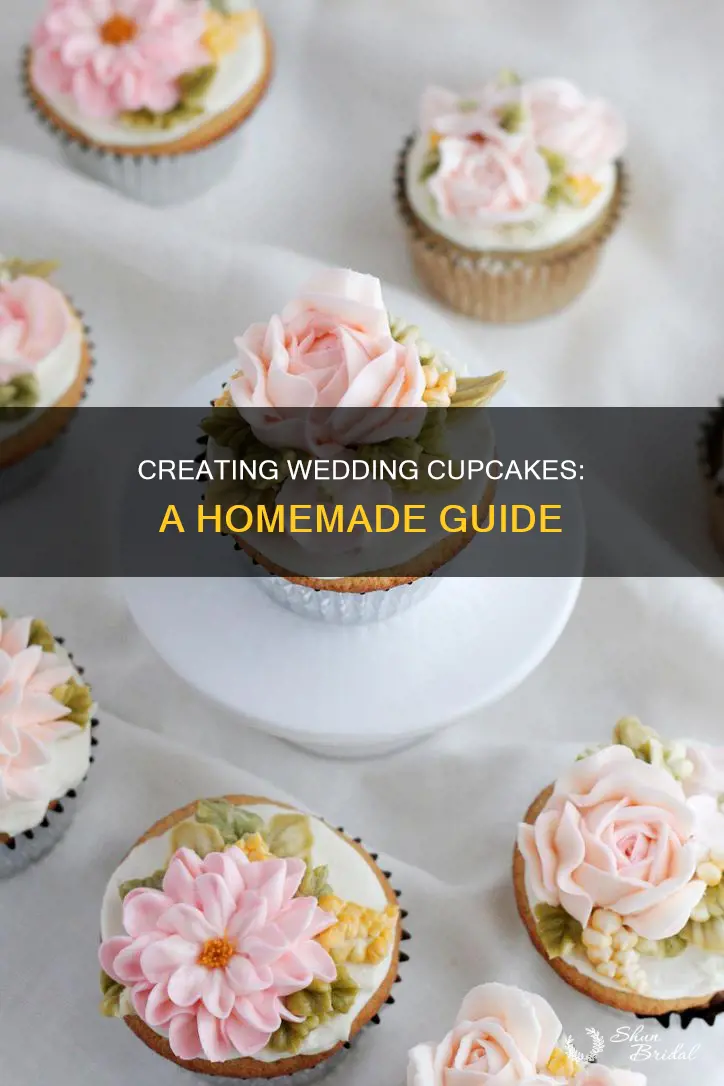 how to make wedding cupcakes at home