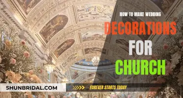 Church Wedding Decorations: DIY Guide for the Perfect Day