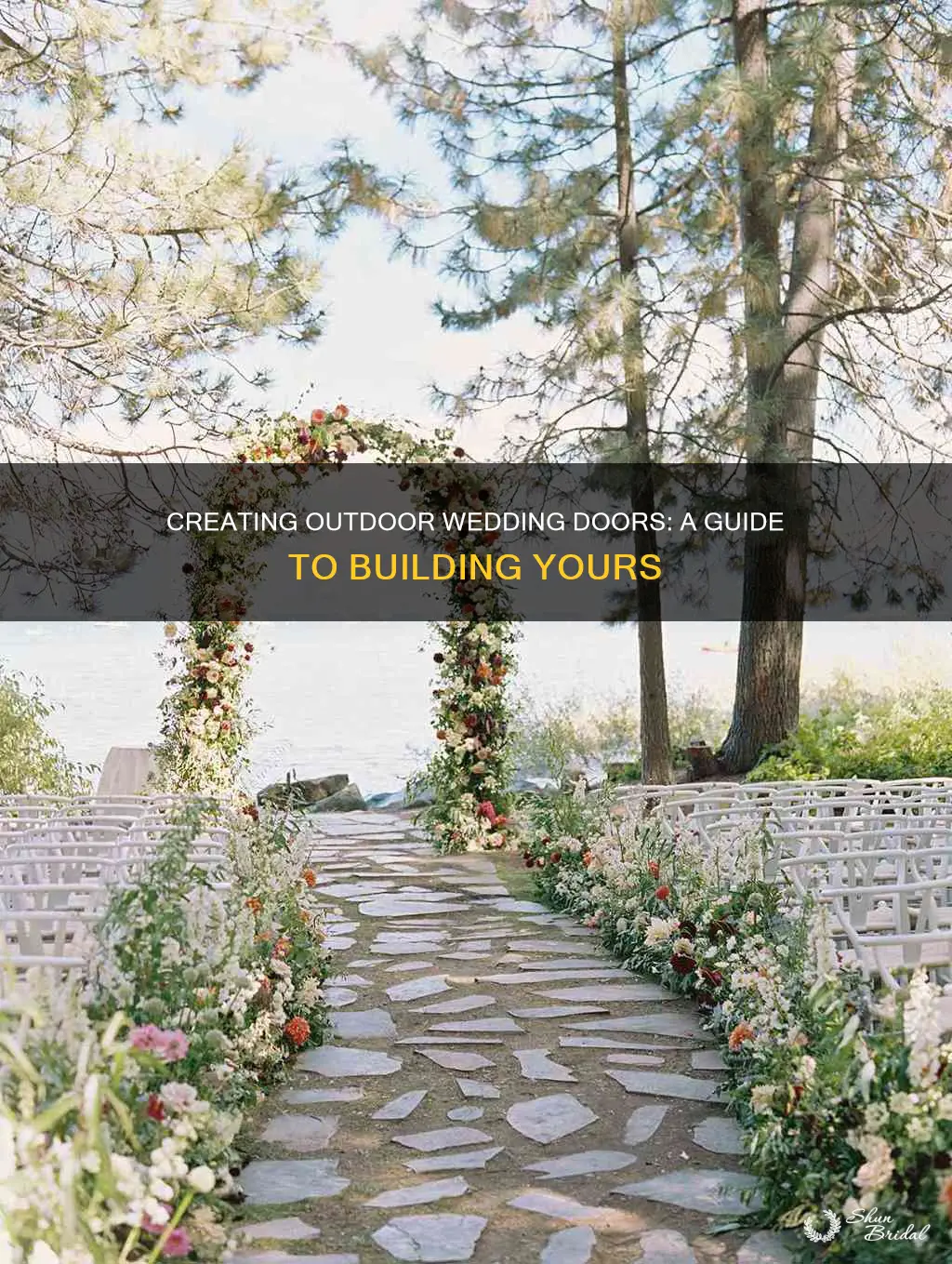 how to make wedding doors outdoor